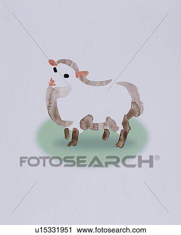 Stock Image - Sheep. Fotosearch