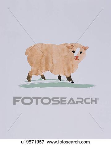 Sheep View Large Photo Image Stock Photo - Sheep. Fotosearch