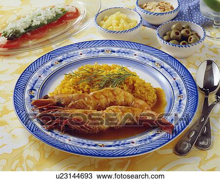 Stock Image - Shrimp Curry. Fotosearch
