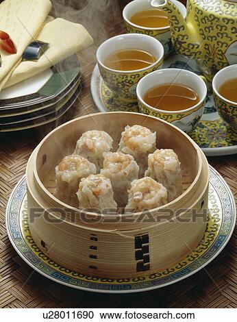 Shrimp Shaomai View Large Photo Image Stock Image - Shrimp Shaomai. Fotosearch