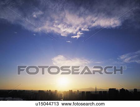 Skyline of Tokyo, Honshu, Japan View Large Photo Image Stock Image - Skyline of Tokyo, Honshu, Japan. Fotosearch