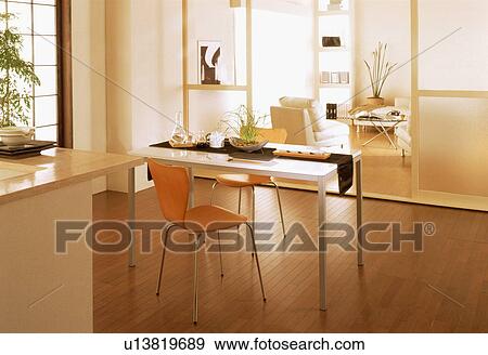 Stock Photo - Small dining room table. Fotosearch
