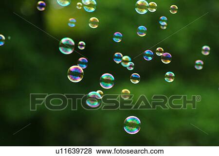 Stock Photo - Soap bubbles. Fotosearch