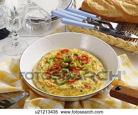 Stock Photography - Spanish Omelet. Fotosearch