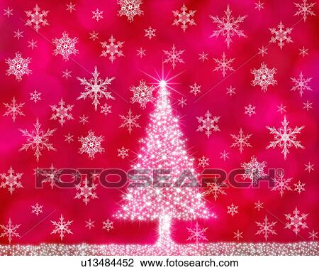 Stock Image - Sparkling Christmas Tree. Fotosearch