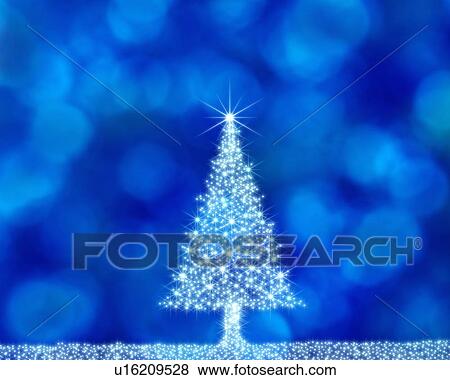 Stock Photo - Sparkling Christmas Tree. Fotosearch