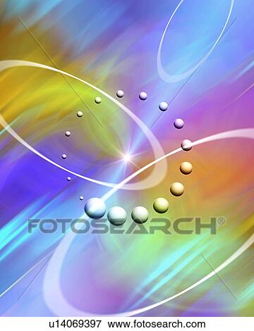 Stock Photo - Spheres and rings. Fotosearch
