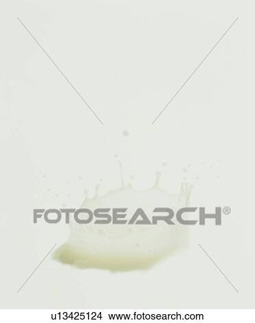 Splash crown of milk View Large Photo Image Picture - Splash crown of milk. Fotosearch