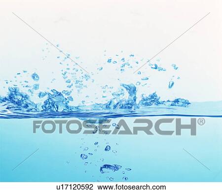 Stock Image - Splashing water. Fotosearch