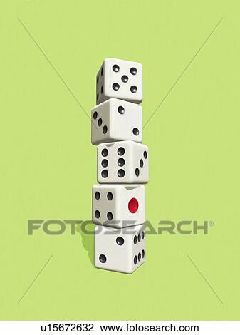 Stack of dice View Large Photo Image Stock Image - Stack of dice. Fotosearch