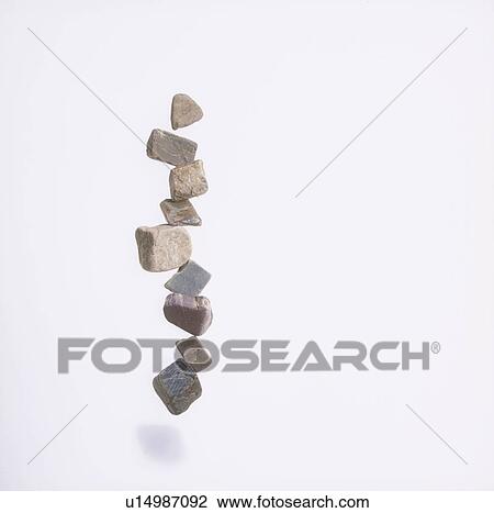 Stock Image - Stack of stones. Fotosearch