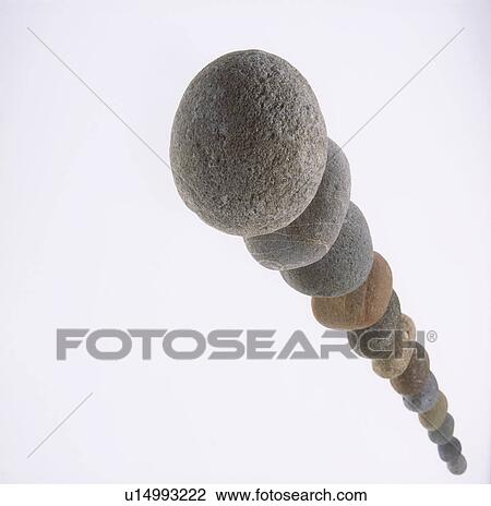 Stock Image - Stack of stones. Fotosearch