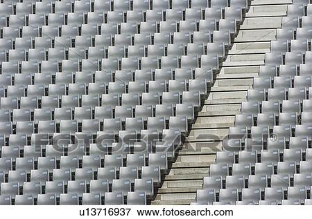 Stadium seats View Large Photo Image Stock Photo - Stadium seats. Fotosearch