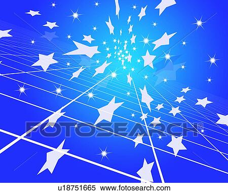 Star Shapes Floating Above a Grid View Large Photo Image Stock Photography - Star Shapes Floating Above a Grid. Fotosearch