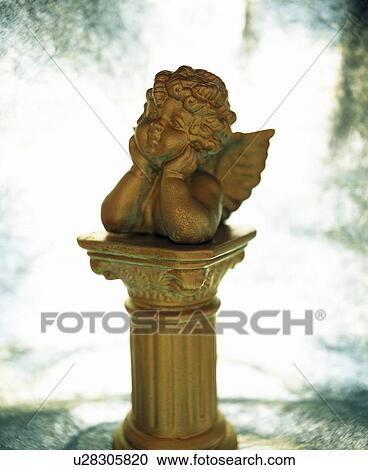 Statue of angel View Large Photo Image Stock Image - Statue of angel. Fotosearch