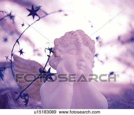 Stock Photo - Statue of angel. Fotosearch
