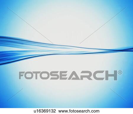 Stock Image - String of water. Fotosearch