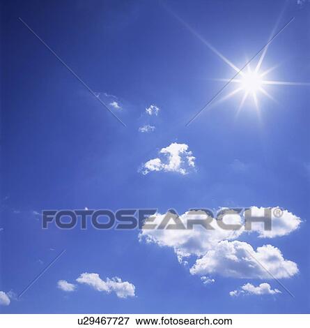 Stock Photo - Sun and sky. Fotosearch