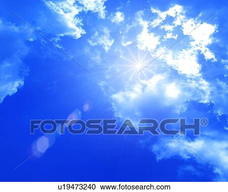 Sun shining in the sky View Large Photo Image Stock Image - Sun shining in the sky. Fotosearch