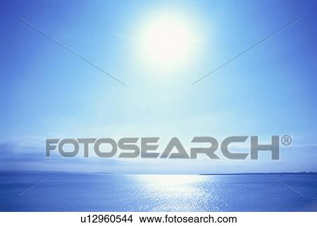 Sun shining over sea, Miura Peninsula, Kanagawa Prefecture, Japan View Large Photo Image Picture - Sun shining over sea, Miura Peninsula, Kanagawa Prefecture, Japan. Fotosearch