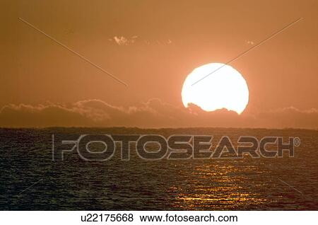 Sunrise Over the Horizon View Large Photo Image Stock Photo - Sunrise Over the Horizon. Fotosearch