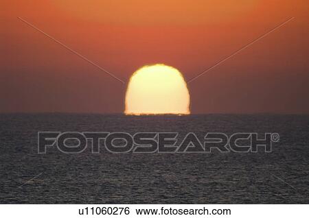 Sunrise Over the Horizon View Large Photo Image Stock Photograph - Sunrise Over the Horizon. Fotosearch