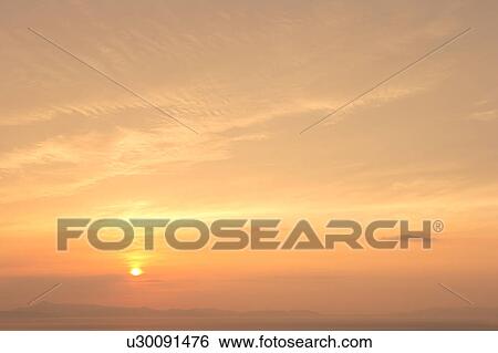 Stock Photograph - Sunset Sky. Fotosearch