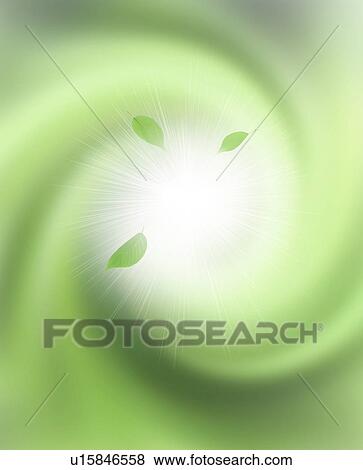 Stock Photo - Tender Green and Sunshine. Fotosearch