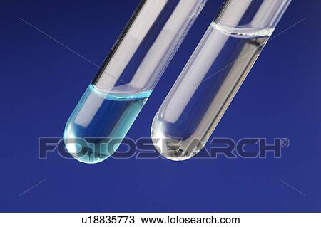 Stock Image - Test tubes. Fotosearch