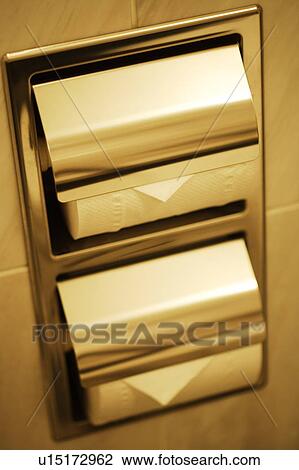 Stock Image - Toilet papers. Fotosearch