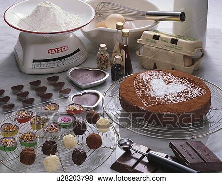 Stock Photo - Valentine Chocolate. Fotosearch