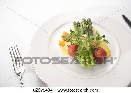 Variety of vegetables with hollandaise sauce View Large Photo Image Stock Image - Variety of vegetables with hollandaise sauce. Fotosearch