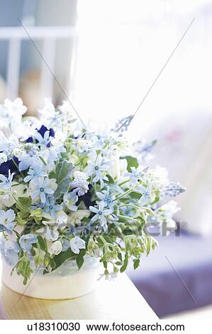 Stock Image - Vase of flowers. Fotosearch