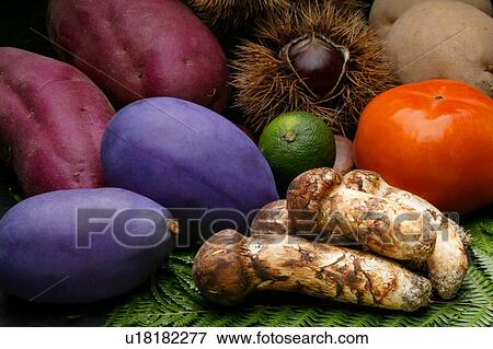 Vegetables and fruits in autumn View Large Photo Image Stock Photo - Vegetables and fruits in autumn. Fotosearch