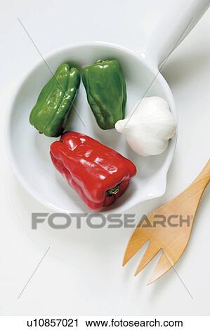 Stock Image - Vegetables in a pot. Fotosearch