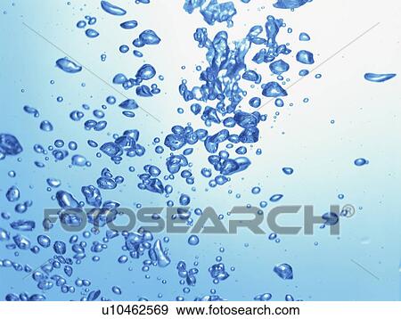 Stock Photo - Water bubbles. Fotosearch