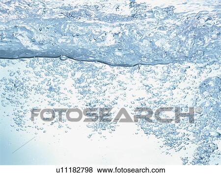 Stock Photo - Water bubbles. Fotosearch