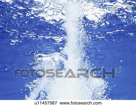 Stock Photo - Water bubbles. Fotosearch