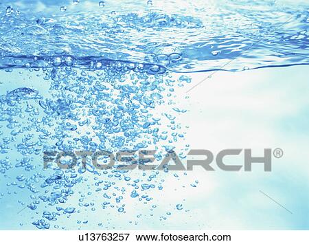 Stock Photo - Water bubbles. Fotosearch