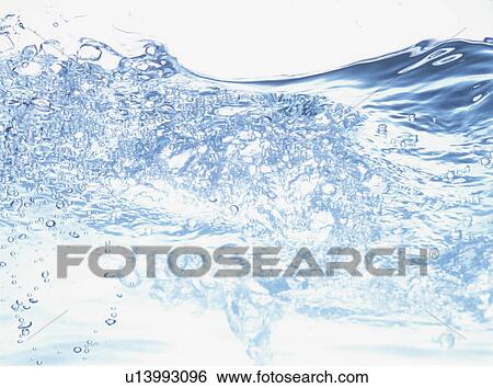 Stock Photograph - Water bubbles. Fotosearch