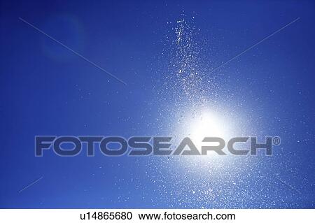 Water drops against blue sky, blue background, copy space View Large Photo Image Stock Image - Water drops against blue sky, blue background, copy space. Fotosearch