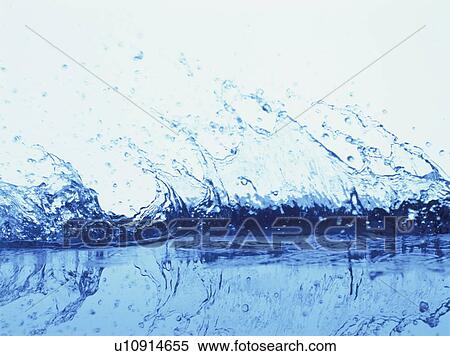 Stock Photography - Water splashing. Fotosearch