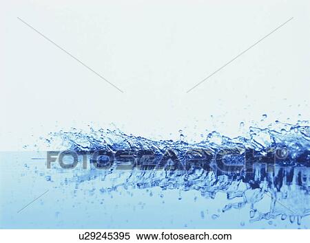 Stock Photography - Water splashing. Fotosearch