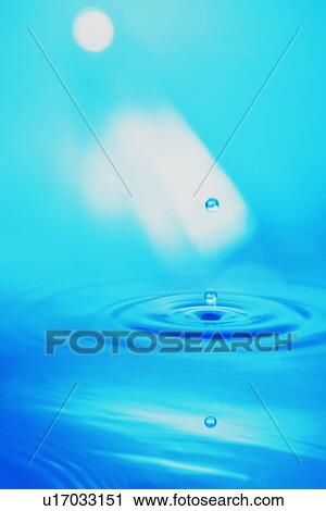 Waterdrop and ripples on water surface View Large Photo Image Stock Image - Waterdrop and ripples on water surface. Fotosearch
