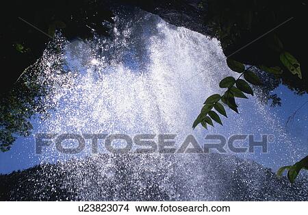 Waterfall from ground view. Nagano Prefecture, Japan View Large Photo Image Picture - Waterfall from ground view. Nagano Prefecture, Japan. Fotosearch