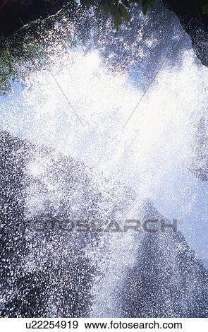 Waterfall from ground view. Nagano Prefecture, Japan View Large Photo Image Stock Photo - Waterfall from ground view. Nagano Prefecture, Japan. Fotosearch
