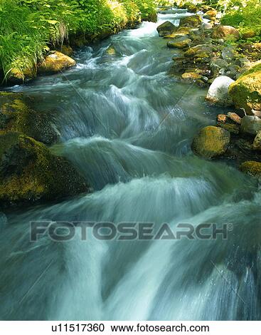 Stock Image - Waterfall . Fotosearch