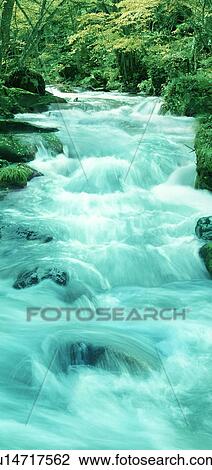 Stock Image - Waterfall . Fotosearch