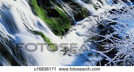 Stock Image - Waterfall . Fotosearch