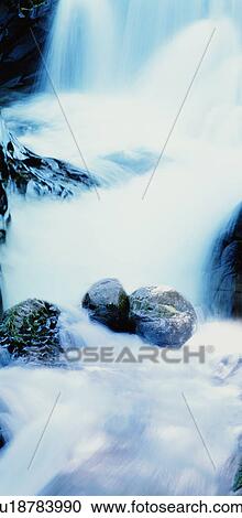 Stock Image - Waterfall . Fotosearch